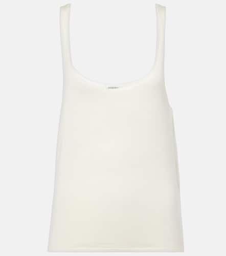 Cashmere, wool, and silk tank top - Saint Laurent - Modalova