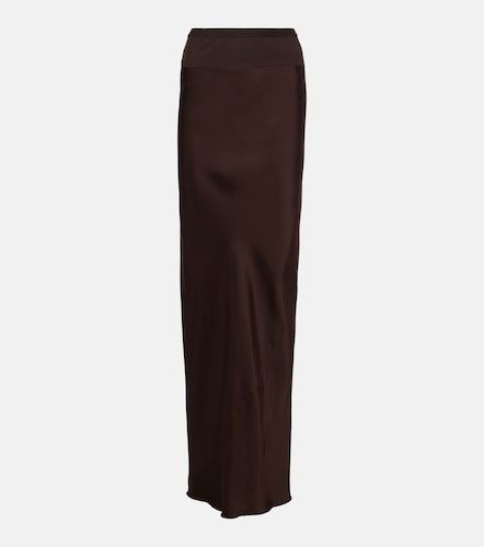 Rick Owens Gonna lunga in satin - Rick Owens - Modalova