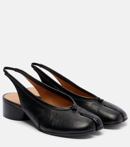Slingback-Ballerinas Tabi aus Leder - Maison Margiela - Modalova