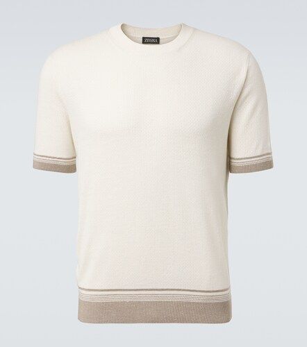 Pullover in seta, lino e cashmere - Zegna - Modalova