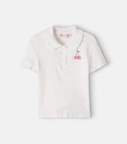 Polo Gina de algodón bordada - Bonpoint - Modalova