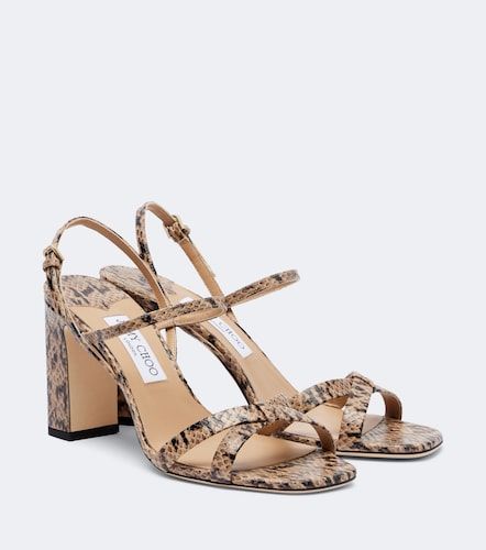 Sandali slingback Elsy in pelle stampata - Jimmy Choo - Modalova