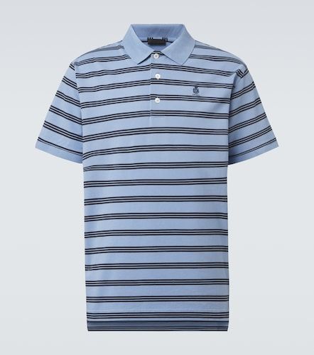 Polo de piqué de algodón a rayas - Prada - Modalova