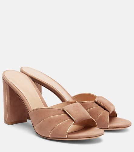 Gianvito Rossi Mules in suede - Gianvito Rossi - Modalova