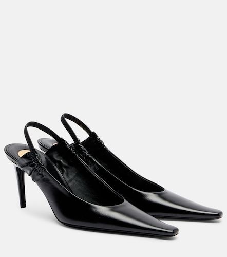 Anne-Marie leather slingback pumps - Saint Laurent - Modalova