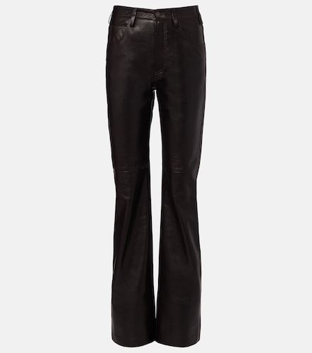 Pantalones bootcut de piel - Nili Lotan - Modalova