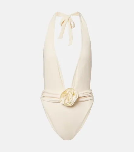 Costume intero Rosette con applicazione floreale - Same - Modalova