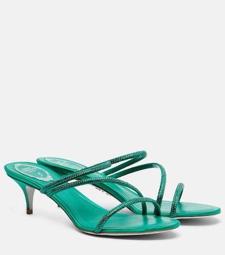Sandalias con cristales - Rene Caovilla - Modalova