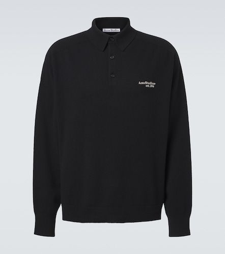 Acne Studios Wool polo sweater - Acne Studios - Modalova