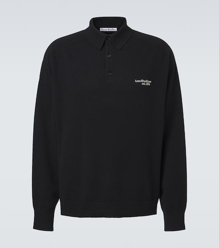 Acne Studios Wool polo sweater - Acne Studios - Modalova