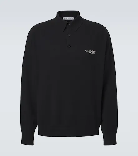 Acne Studios Wool polo sweater - Acne Studios - Modalova