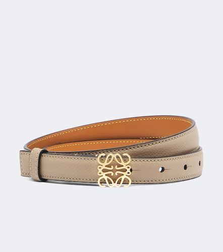 Loewe Anagram leather belt - Loewe - Modalova
