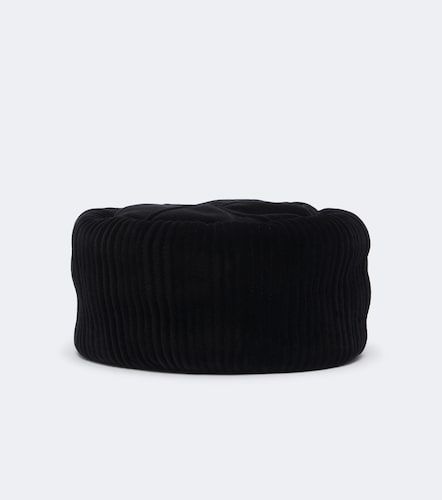 Chloé Sombrero de terciopelo de algodón con lazo - Chloe - Modalova
