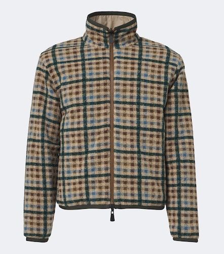 Giacca da sci reversibile a quadri - Moncler Grenoble - Modalova