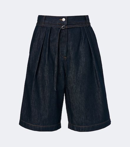 Dries Van Noten Belted denim shorts - Dries Van Noten - Modalova