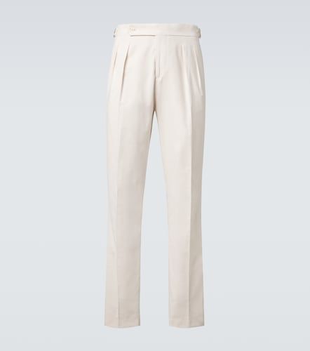 Pantaloni regular in velluto a coste di cotone - Brunello Cucinelli - Modalova