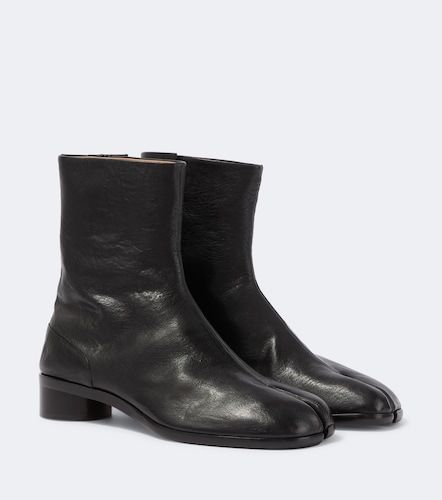 Tabi leather ankle boots - Maison Margiela - Modalova