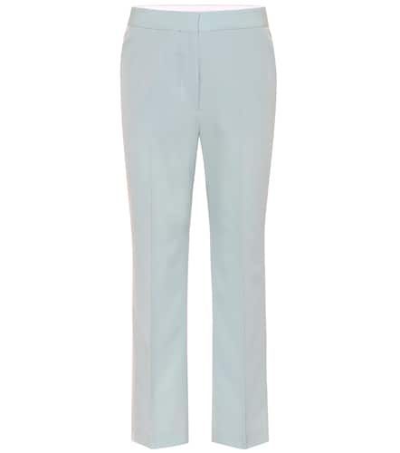 Mid-rise straight cotton pants - Stella McCartney - Modalova