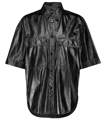 Gilina faux leather shirt - Isabel Marant - Modalova