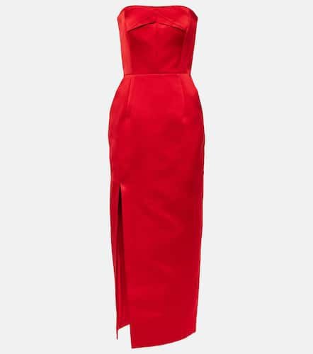 Strapless midi dress - Emilia Wickstead - Modalova