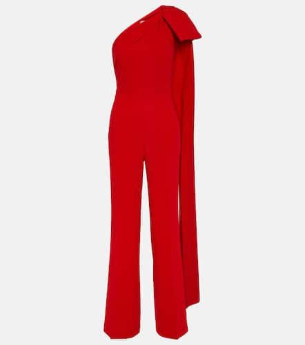 Bow-detail asymmetric cady jumpsuit - Roland Mouret - Modalova