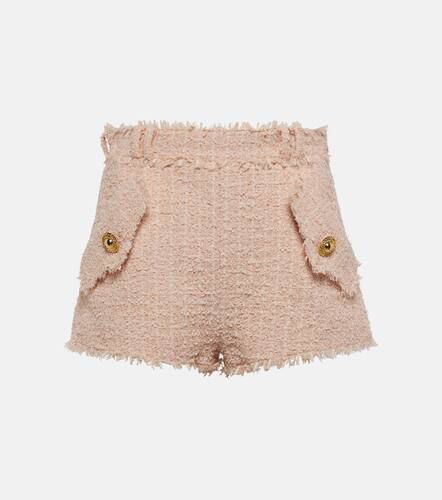 Balmain High-Rise Shorts aus Tweed - Balmain - Modalova