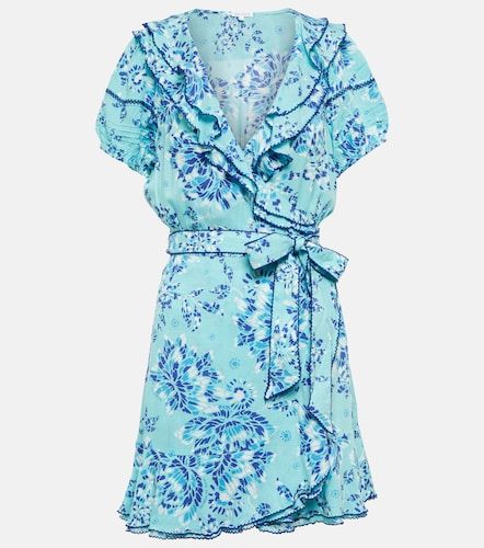 Vestido wrap corto Aude estampado - Poupette St Barth - Modalova