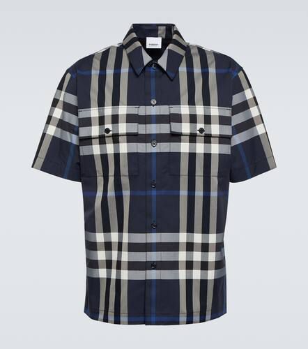 Burberry Checked cotton-blend shirt - Burberry - Modalova