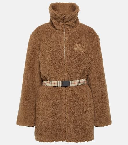 EKD wool-blend fleece jacket - Burberry - Modalova