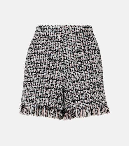 High-Rise Shorts aus Bouclé - Self-Portrait - Modalova