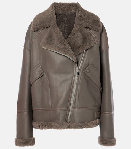 Lederjacke Meteo mit Shearling - Yves Salomon - Modalova