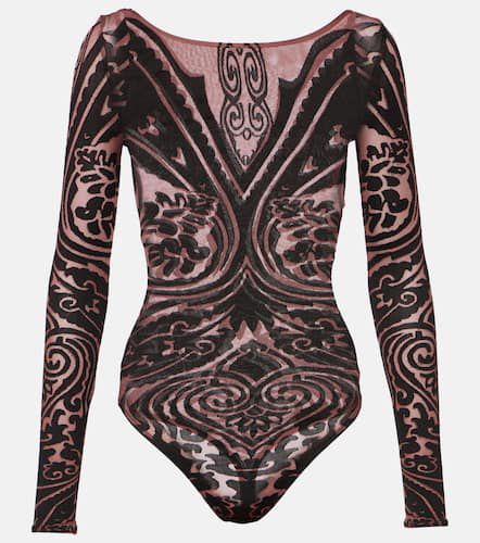 X Etro Tattoo paisley bodysuit - Wolford - Modalova