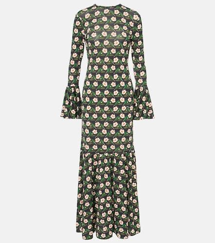 Alba floral jersey maxi dress - La DoubleJ - Modalova