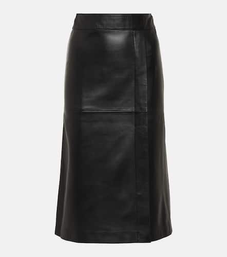 Joseph SÃ¨vres leather midi skirt - Joseph - Modalova