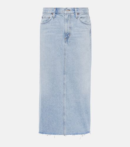 Agolde Della denim midi skirt - Agolde - Modalova