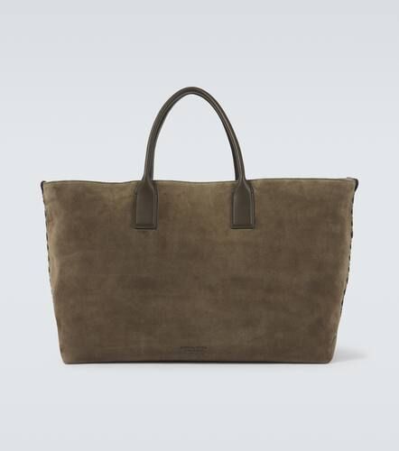 Cabat Large suede tote bag - Bottega Veneta - Modalova