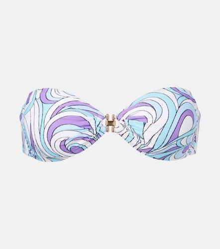Top de bikini bandeau Istanbul estampado - Melissa Odabash - Modalova