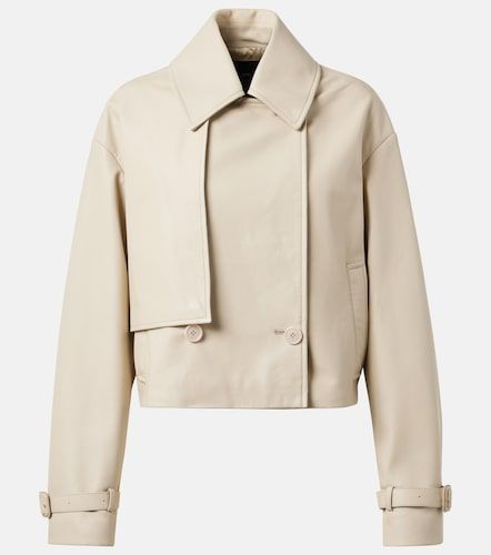 Joseph Cropped leather jacket - Joseph - Modalova