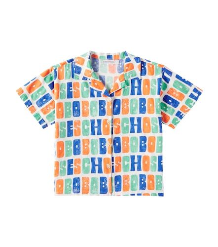 Camisa de algodón estampada con logo - Bobo Choses - Modalova