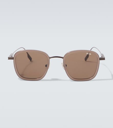 Zegna Occhiali da sole squadrati - Zegna - Modalova