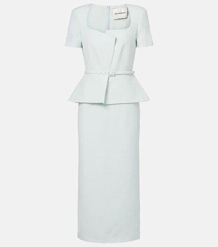 Vestido midi de lana y seda - Roland Mouret - Modalova