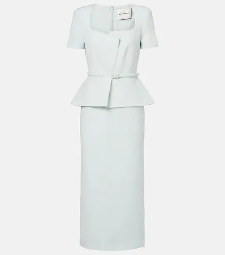 Wool and slik midi dress - Roland Mouret - Modalova