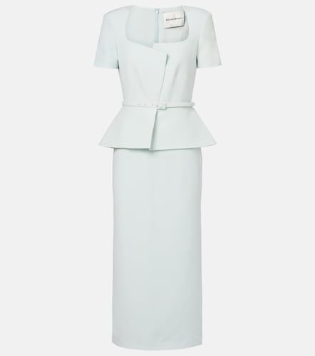 Wool and slik midi dress - Roland Mouret - Modalova