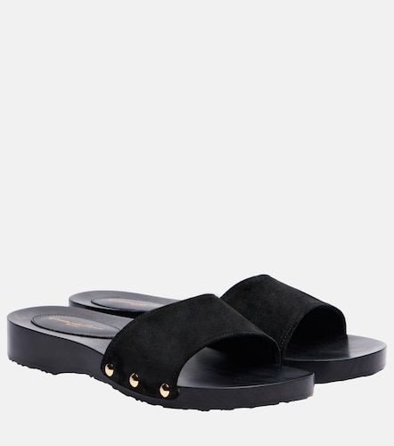 Gianvito Rossi Riviera suede slides - Gianvito Rossi - Modalova
