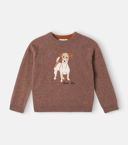 Pullover Berlioz in cashmere con intarsi - Bonpoint - Modalova