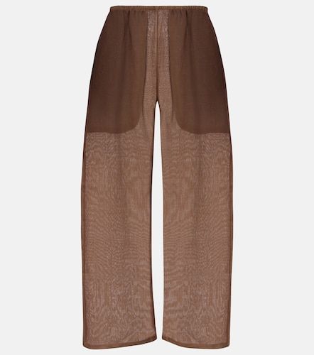 Pantalones barrel cropped Niko de ramio - Leset - Modalova