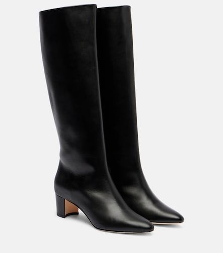 Myra 50 leather boots - Manolo Blahnik - Modalova