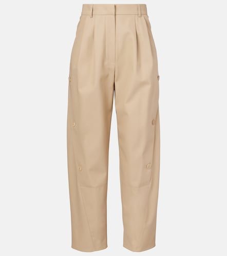 Pantalones rectos Duomo de algodón - Max Mara - Modalova