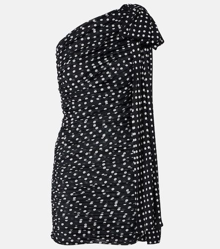 Polka-dot one-shoulder minidress - Patou - Modalova