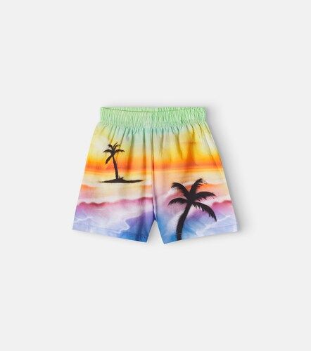 Bebé - shorts Solar de algodón estampados - Molo - Modalova